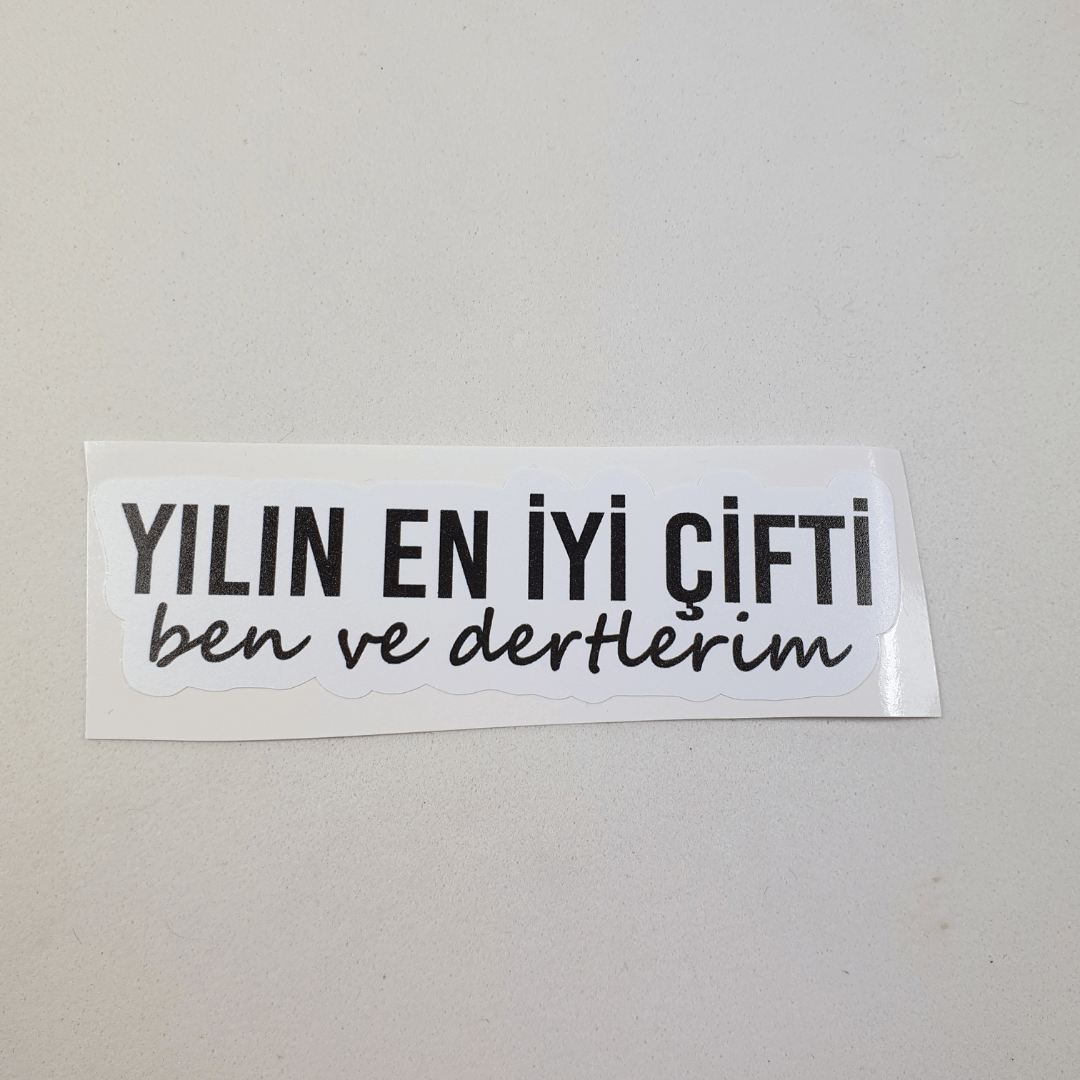 Yılın En İyi Çifti Sticker